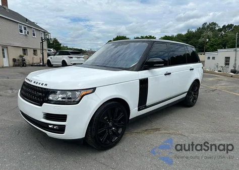 2017 Land Rover Range Rover Supercharged из США, поврежденный, VIN SALGS5FEXHA361002